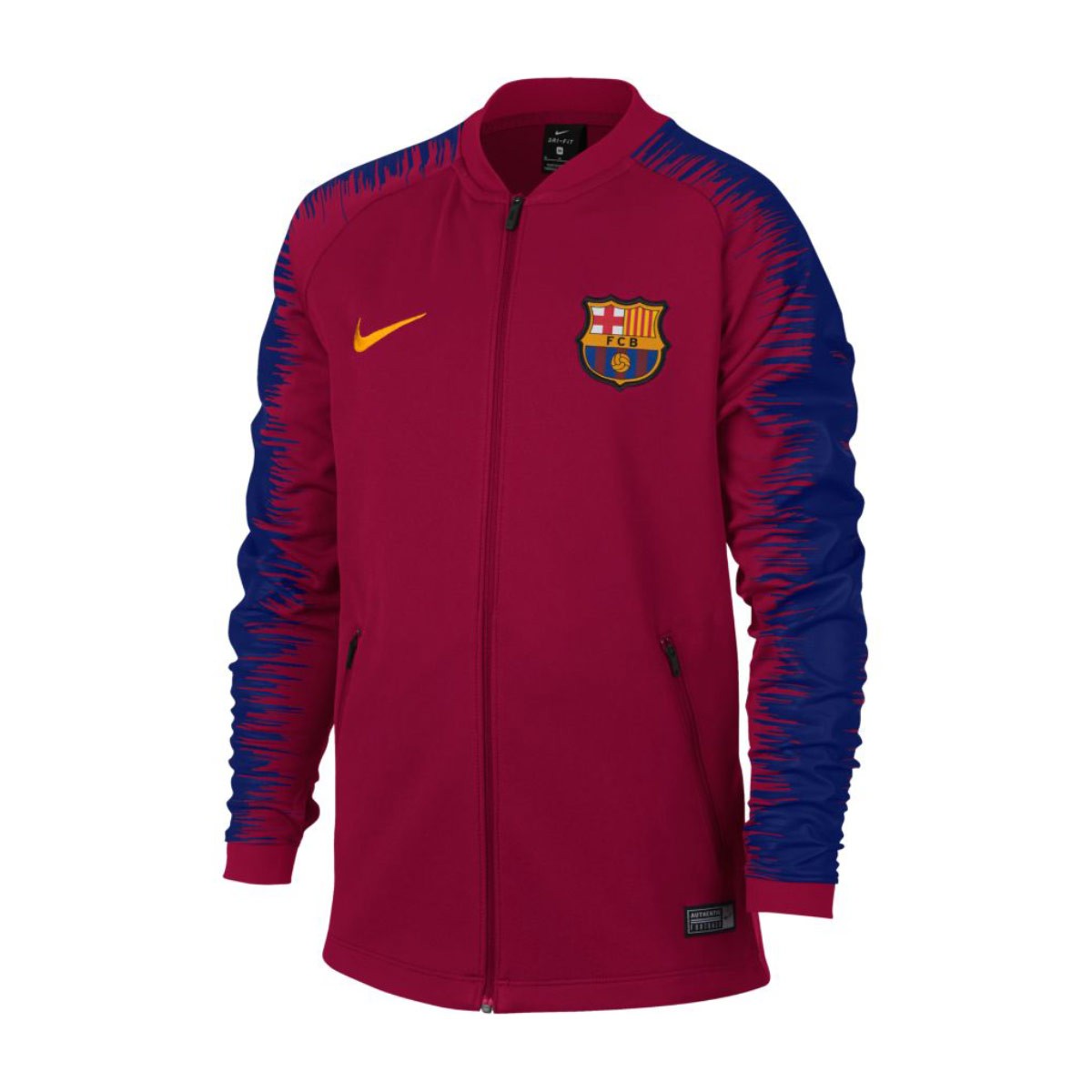 Chaqueta Nike FC Barcelona 2018-2019 Niño Noble red-University gold -  Tienda de fútbol Fútbol Emotion