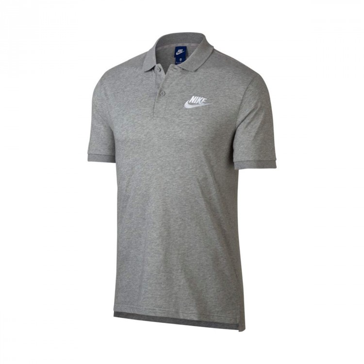 nike grey polo shirt