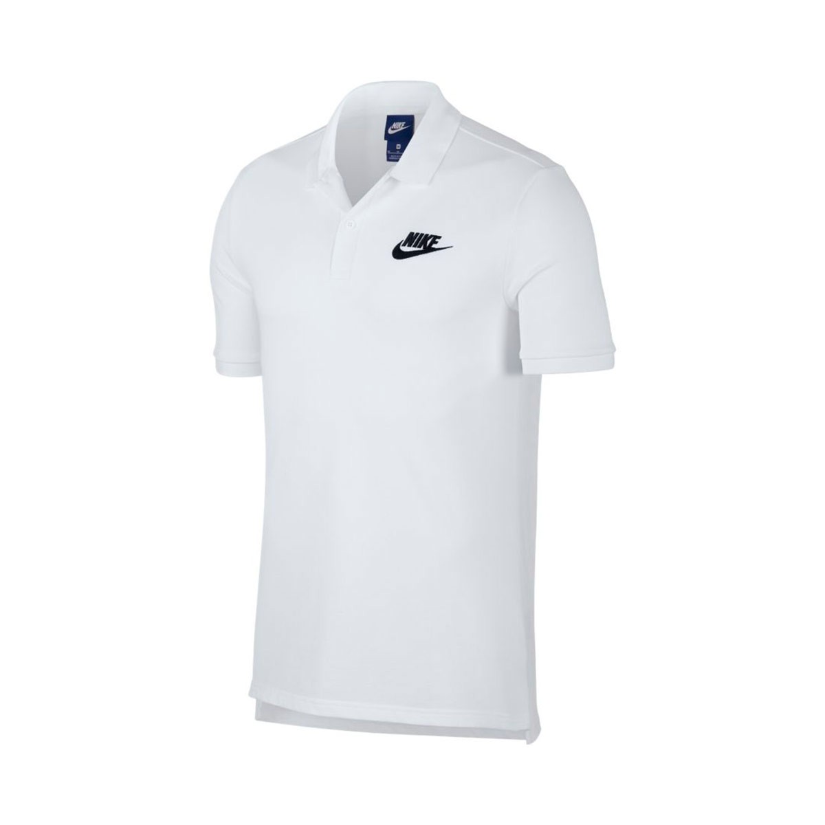 Polo shirt Nike Sportswear 2019 White-Black - Football store Fútbol Emotion