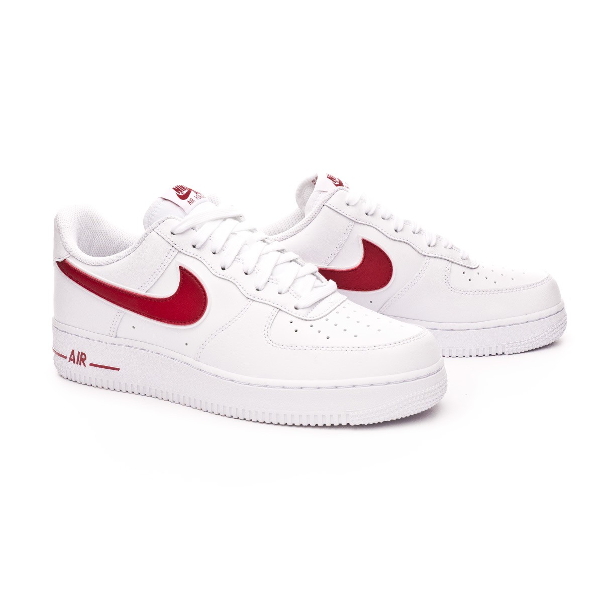 Zapatilla Nike Air Force 1 '07 3 White-Gym red - Tienda de fútbol Fútbol  Emotion