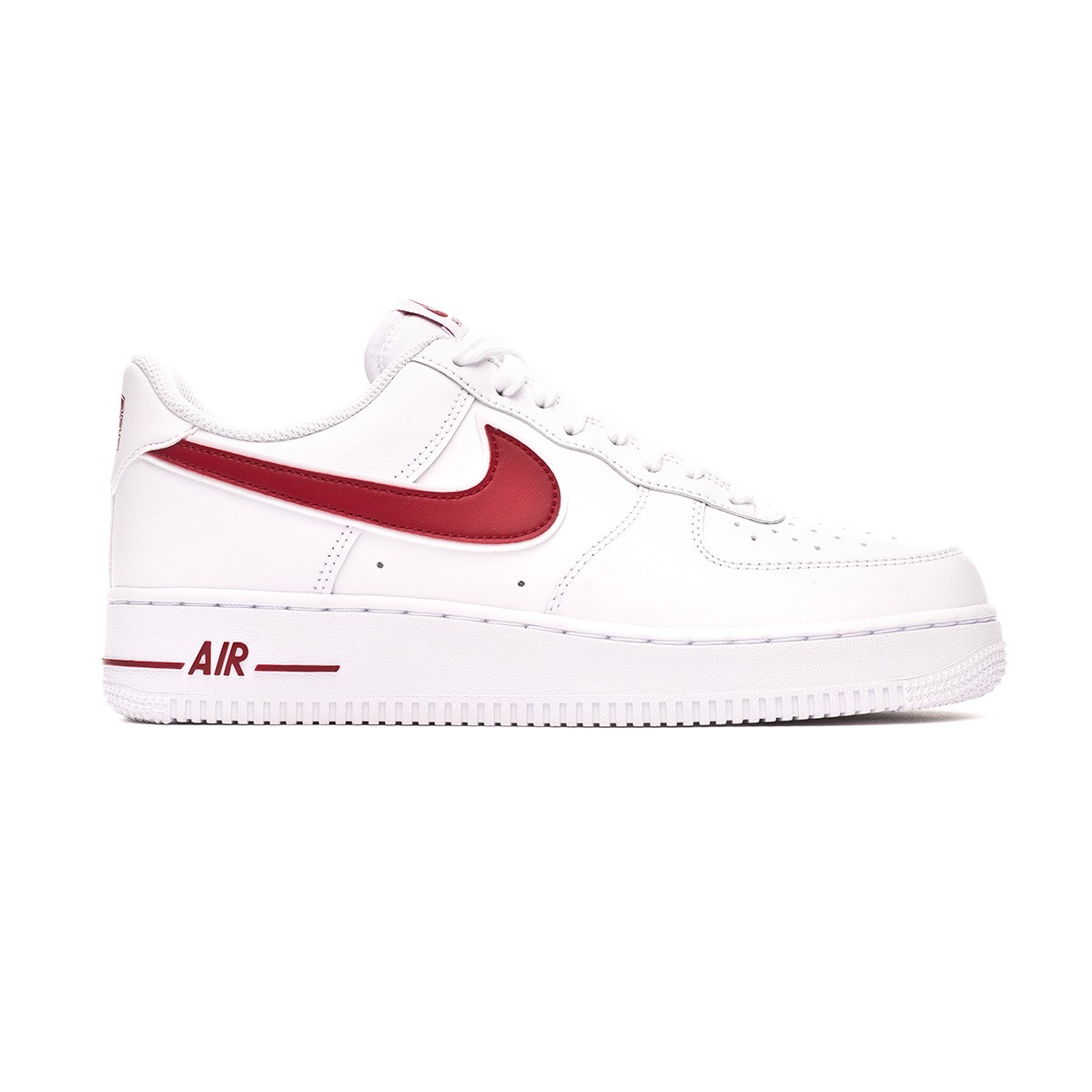 nike air force 1 white with red