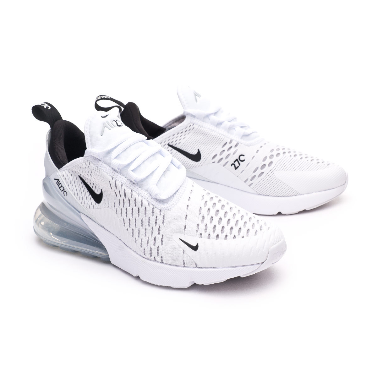 Zapatilla Nike Air Max 270 White-Black - Tienda de fútbol Fútbol Emotion