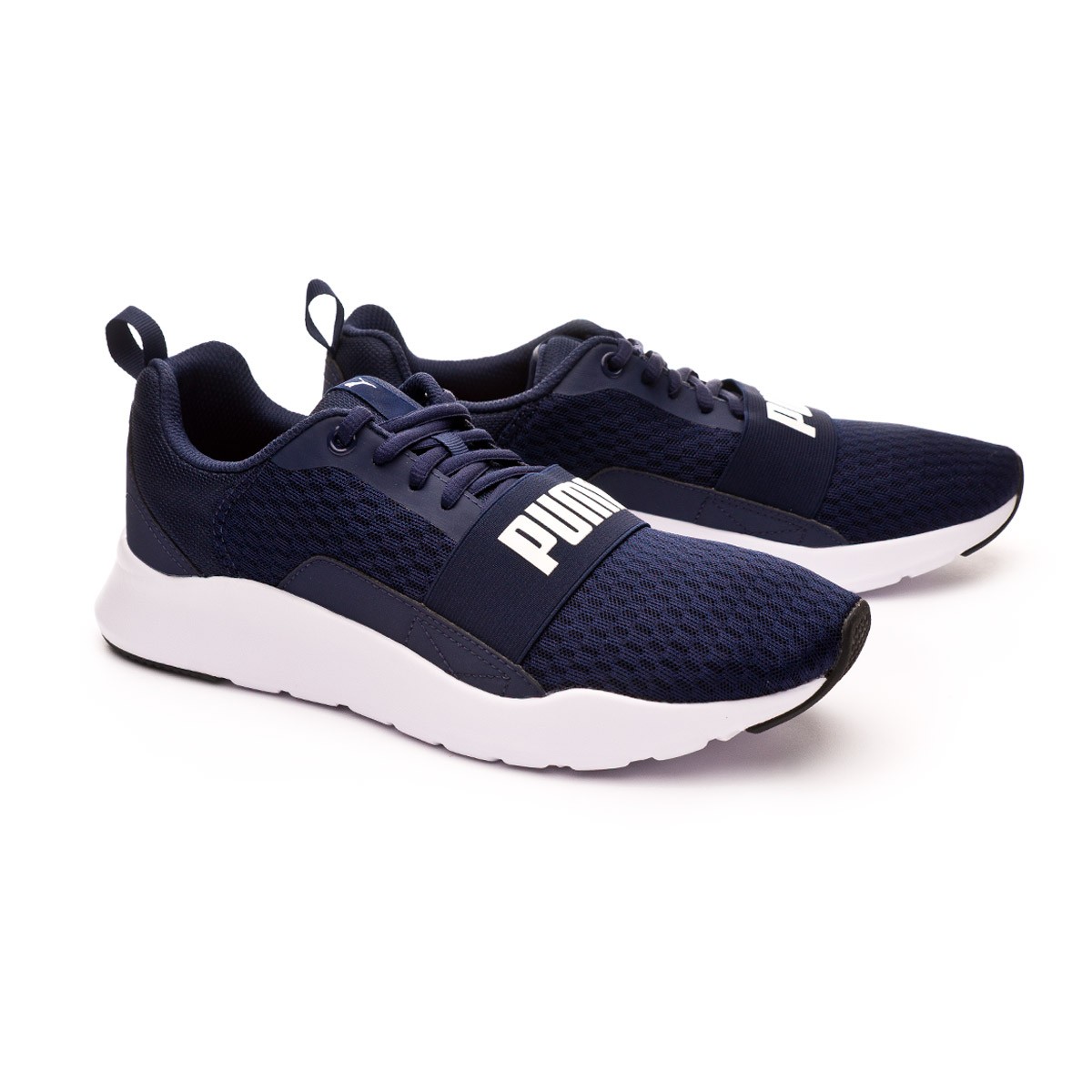 puma peacoat white