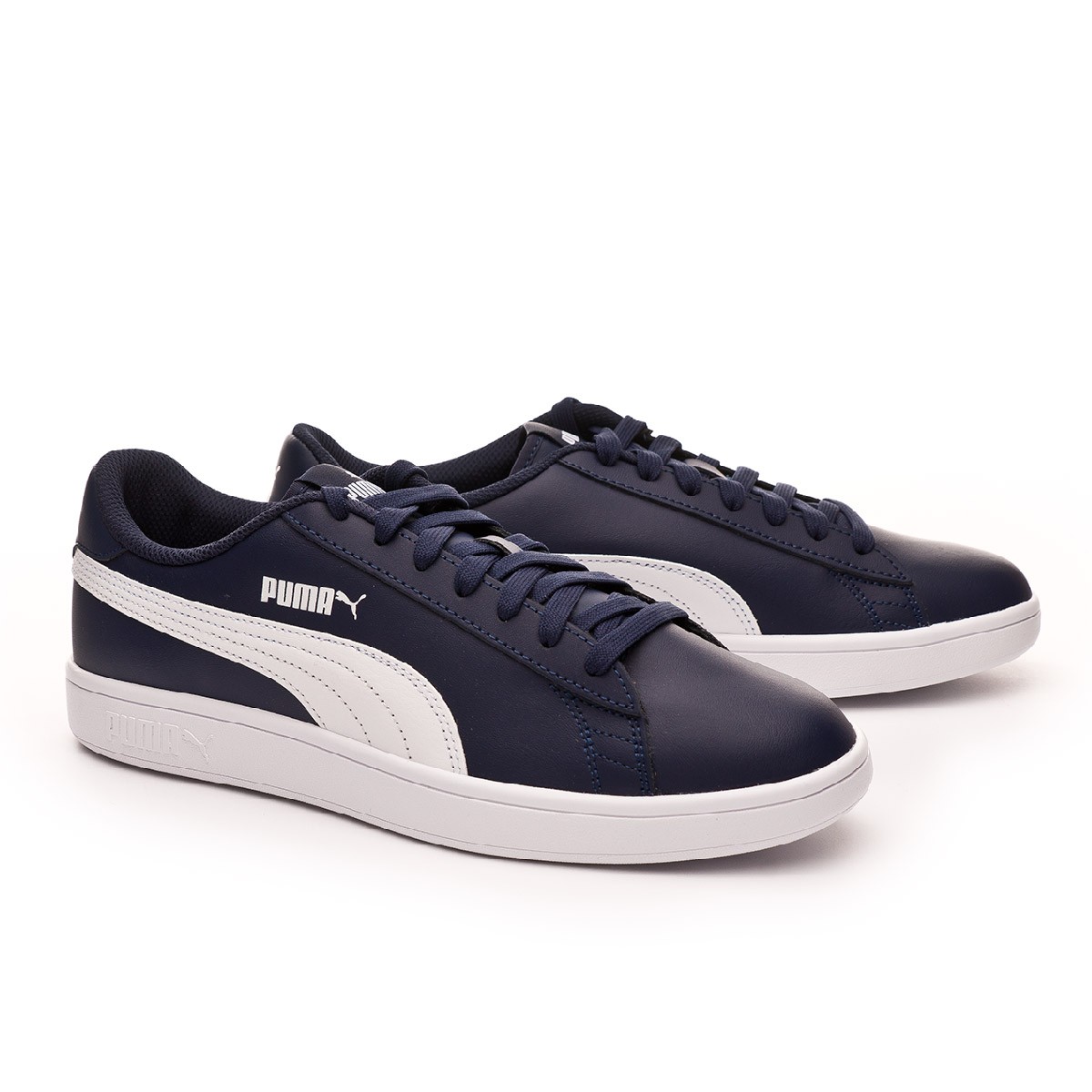 puma smash l white