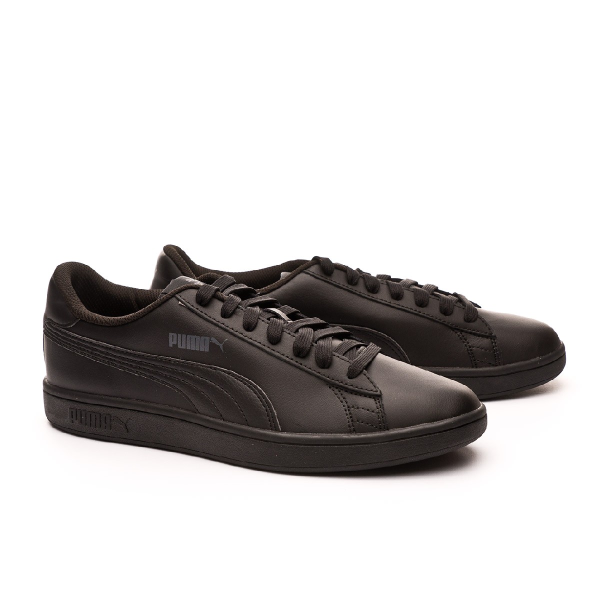 Trainers Puma Smash v2 L Black-Black 