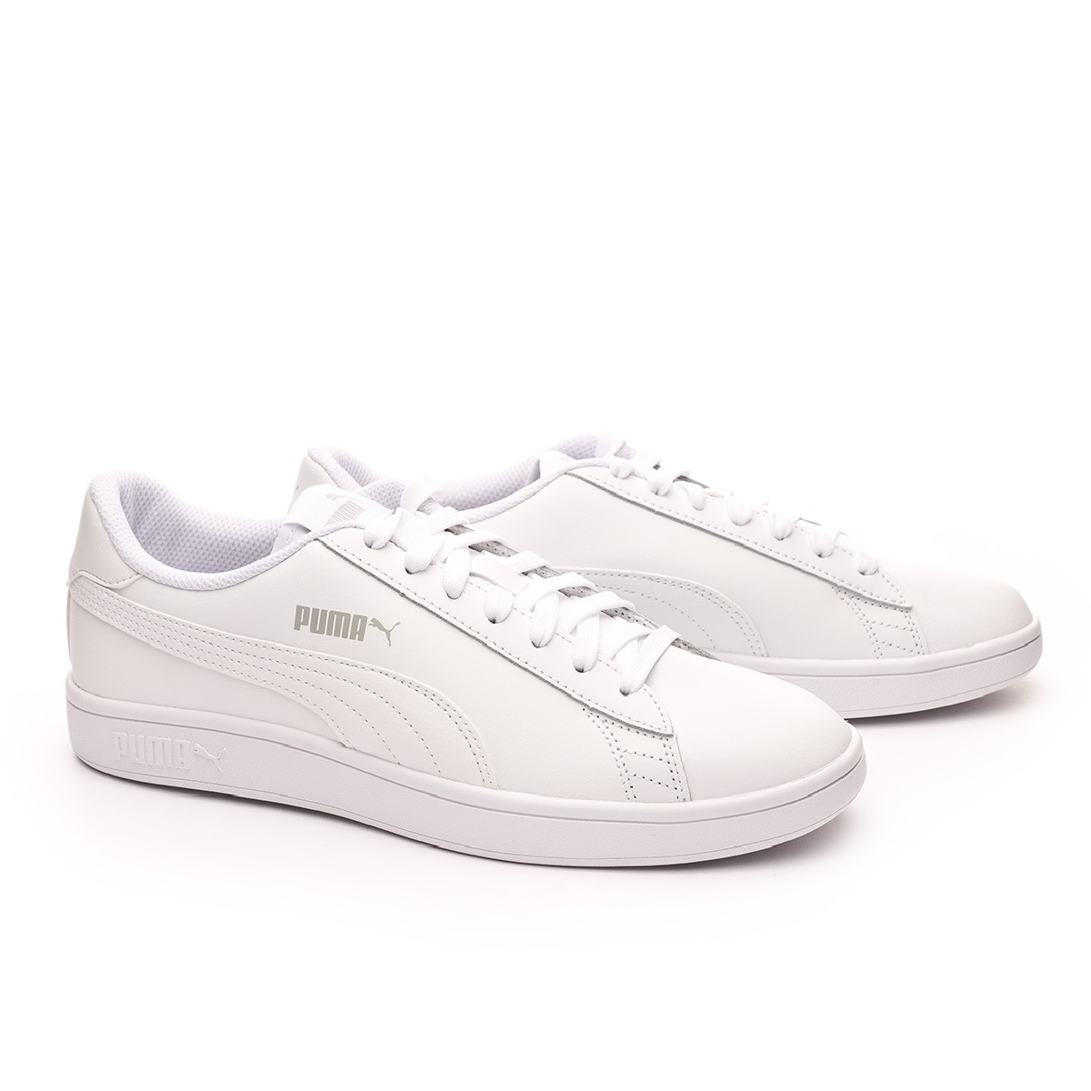 puma smash l white