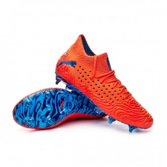 Future 19.1 Netfit Mx SG Red blast-Bleu azur