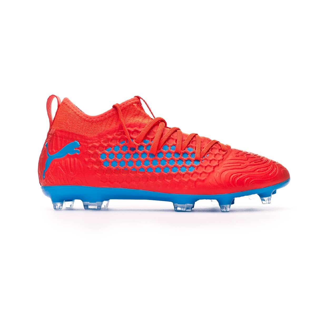 Bota de fútbol Puma Future 19.3 Netfit FG/AG Red blast-Bleu azur - Tienda  de fútbol Fútbol Emotion