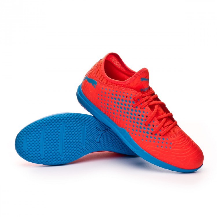 Scarpe Puma Future 19.4 IT Red blast-Bleu azur - Negozio di calcio Fútbol  Emotion