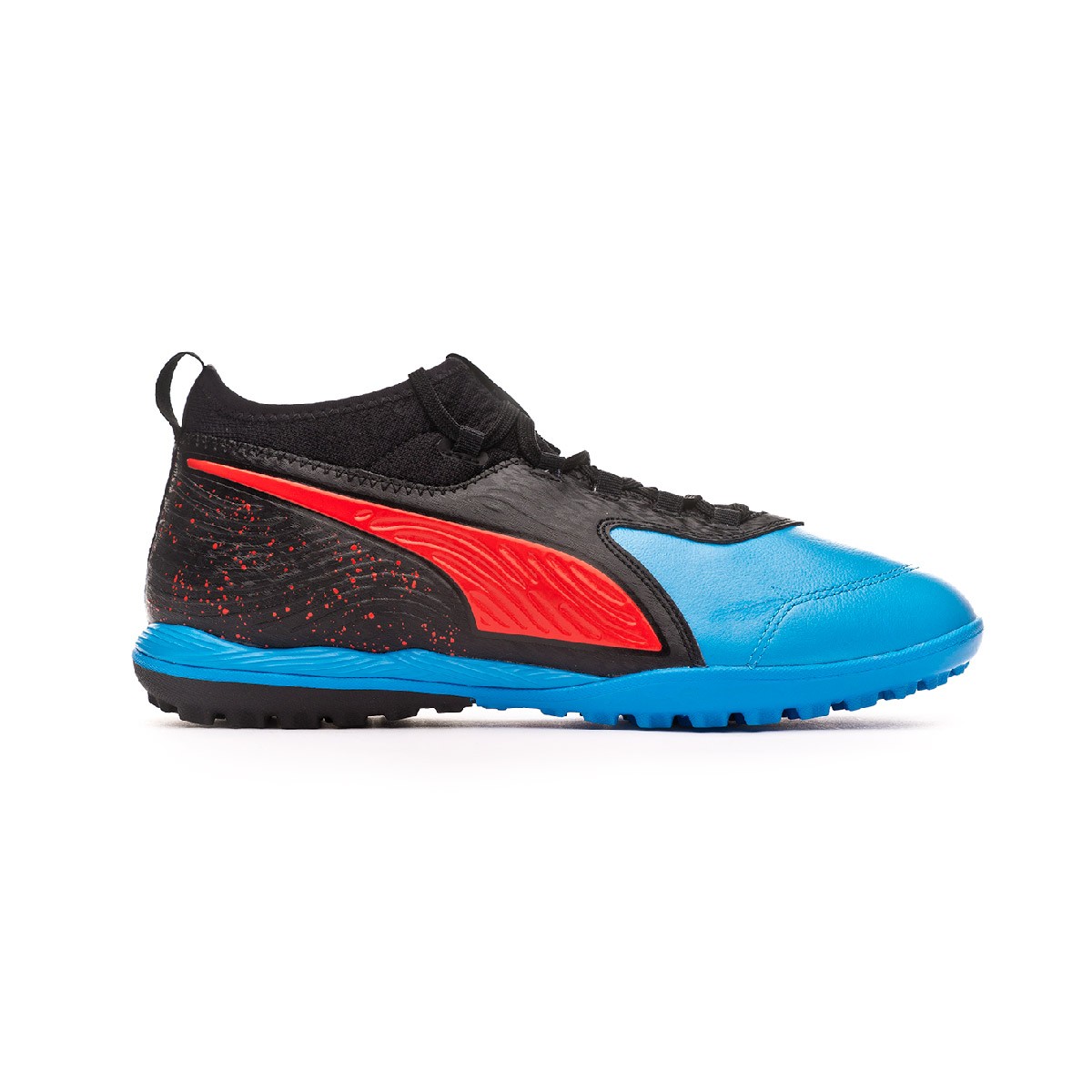 Boot Puma One 19.3 Turf Bleu azur-Red 