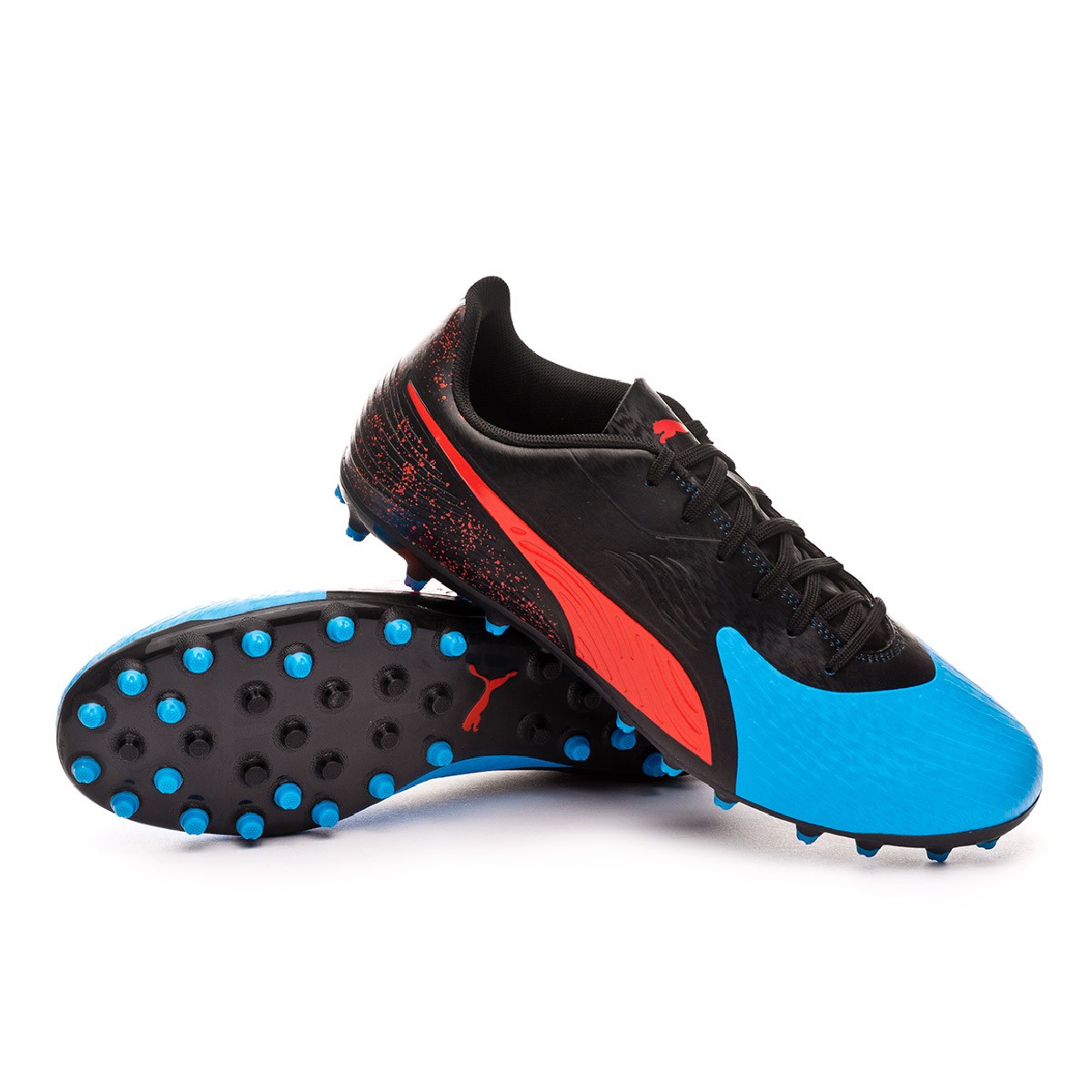 Football Boots Puma One 19.4 MG Bleu 