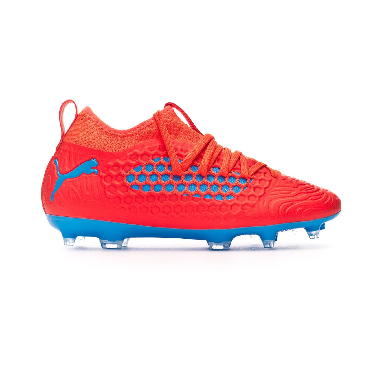 Puma future 19.1 red blast bleu azur Clearance