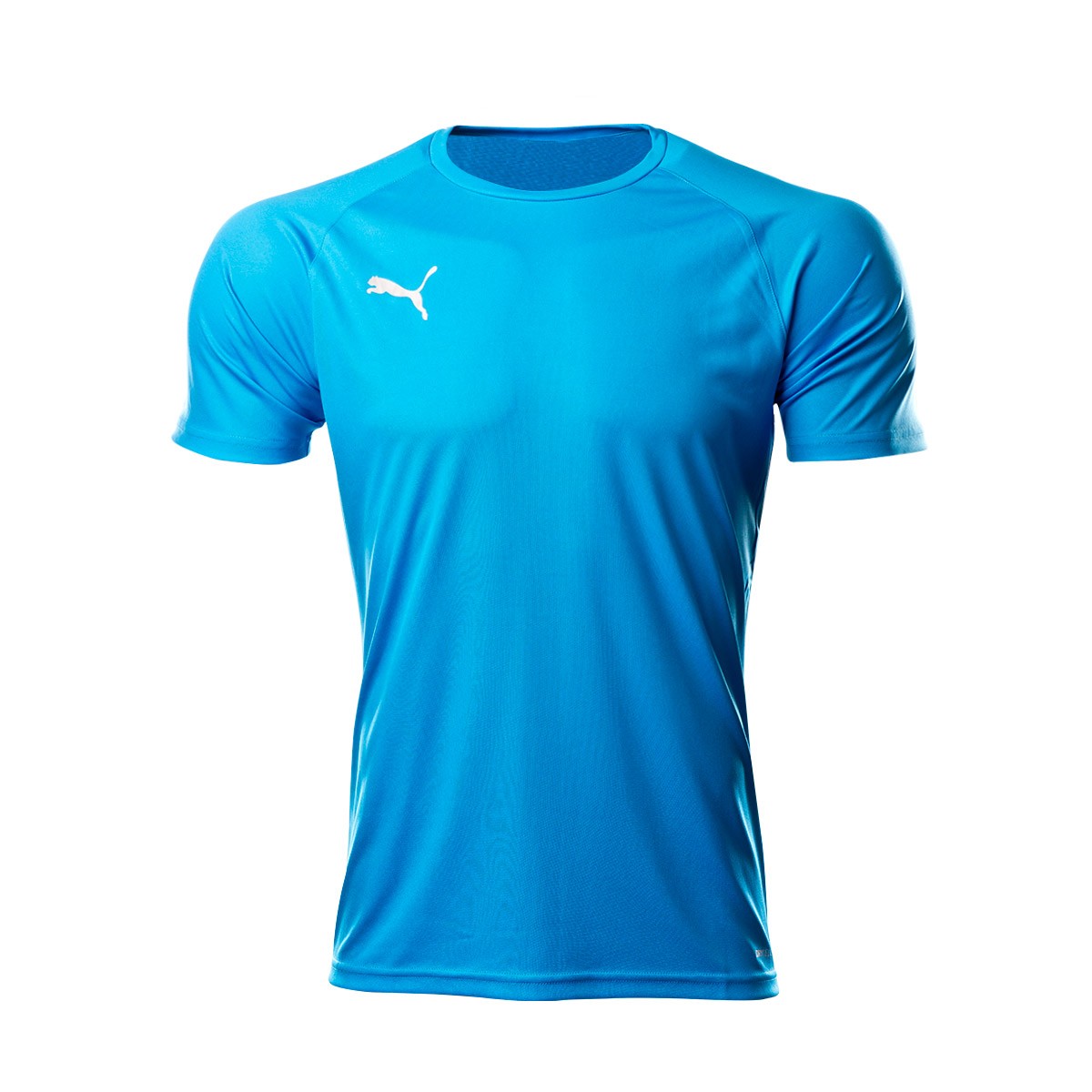 red and blue puma shirt