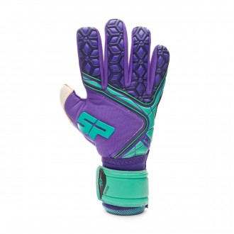 Luvas SP Fútbol No Goal IX Siroco EVO Iconic CHR Roxo-Menta