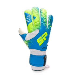 Luvas SP Fútbol Nil Marín Iconic Protect CHR Azul-Limão
