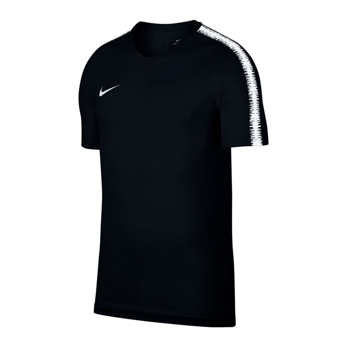 Camiseta Nike Breathe Squad Black-White - Tienda de fútbol Fútbol Emotion