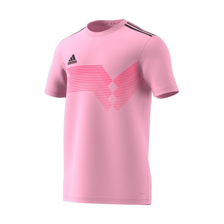 true pink adidas shirt