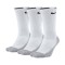 Calcetines Everyday Max Cushioned (3 Pares) White-Wolf grey-Black