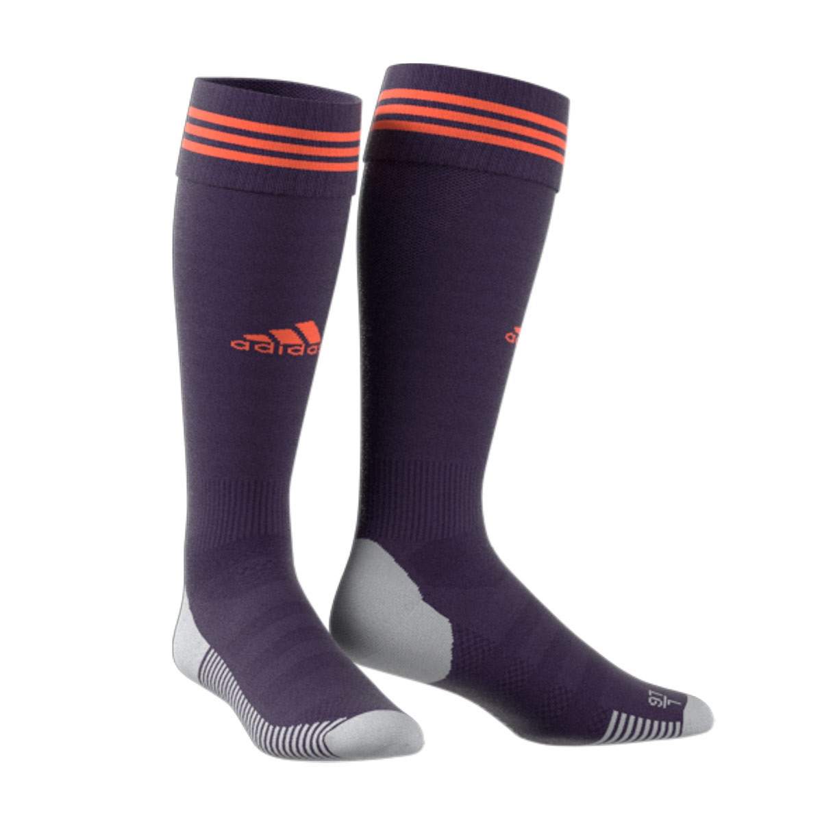 Football Socks adidas Adisock 18 Legend purple-True orange - Football store  Fútbol Emotion