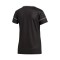 Camiseta Squadra 17 m/c Mujer Black-White