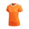 Camiseta Squadra 17 m/c Mujer Orange-White