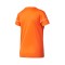 Camiseta Squadra 17 m/c Mujer Orange-White