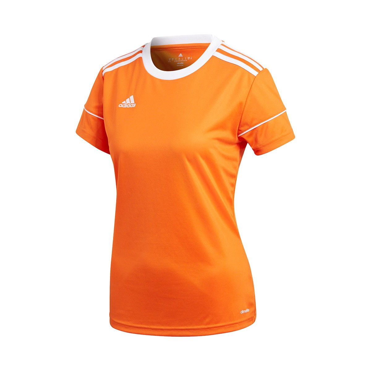 Camiseta adidas Squadra 17 m/c Mujer Orange-White Fútbol Emotion
