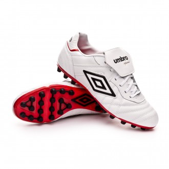 Chuteira  Umbro Speciali Eternal Team AG White-Black-Vermillion