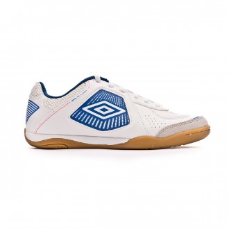 Sapatilha de Futsal Umbro Sala Liga White-Royal-Lava pink