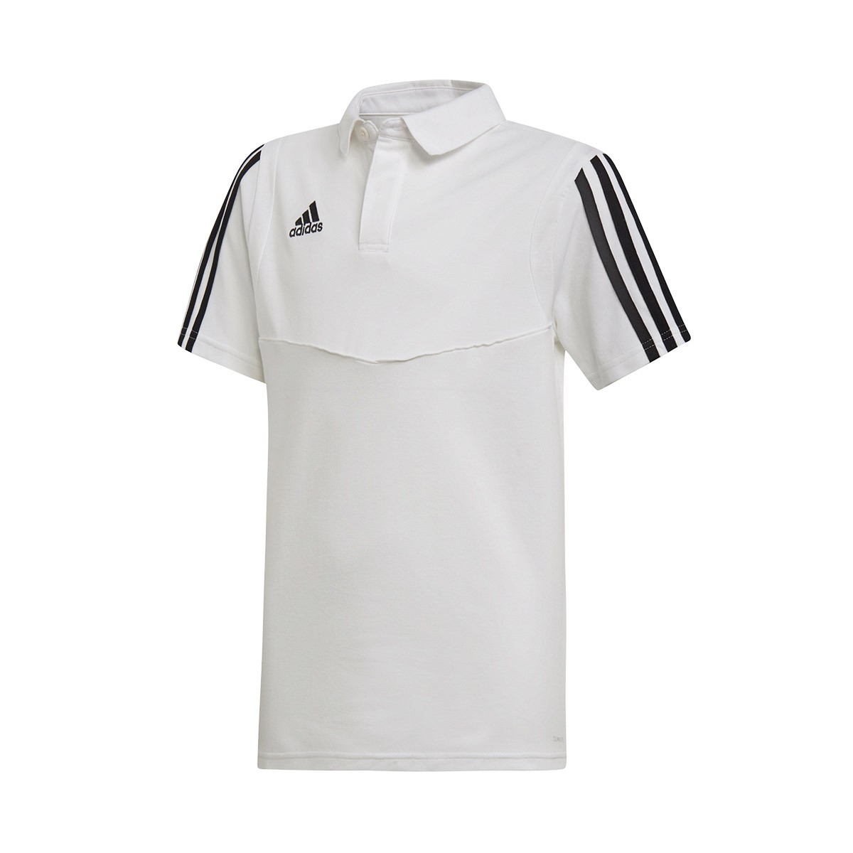 Polo adidas Tiro 19 Niño m/c White-Black - Tienda de fútbol Fútbol Emotion