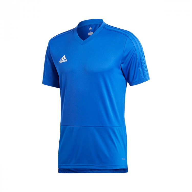 Camisola adidas Condivo 18 Training m/c Bold blue-White - Fútbol Emotion