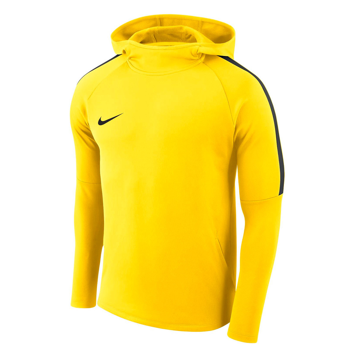 Hoodie Tour yellow-Anthracite-Black 