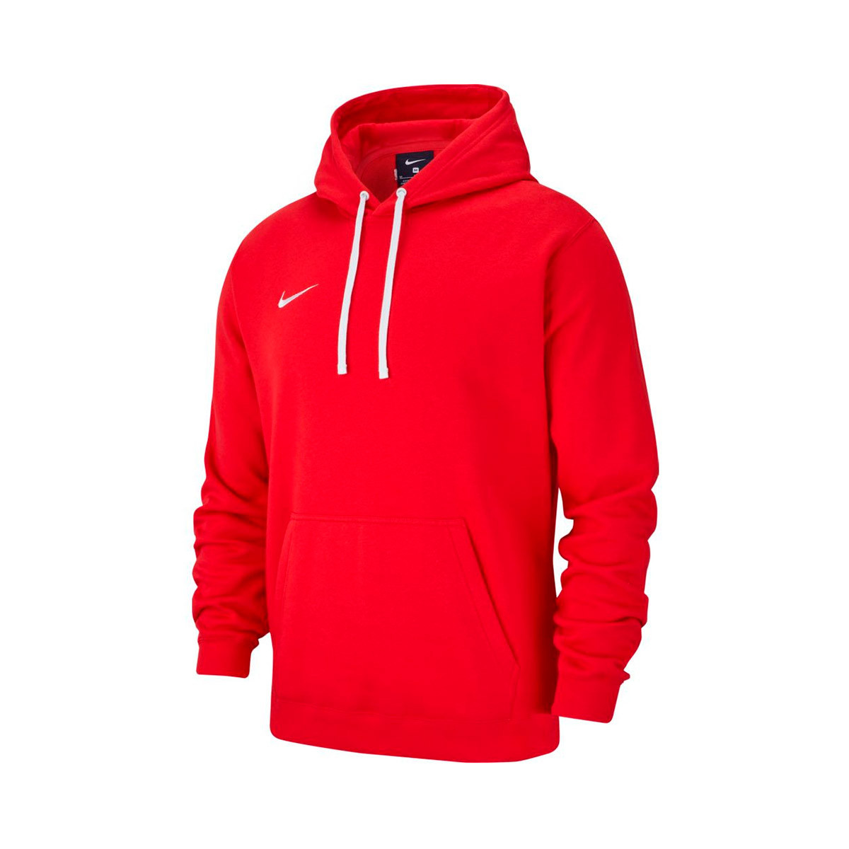 nike club pullover hoodie red