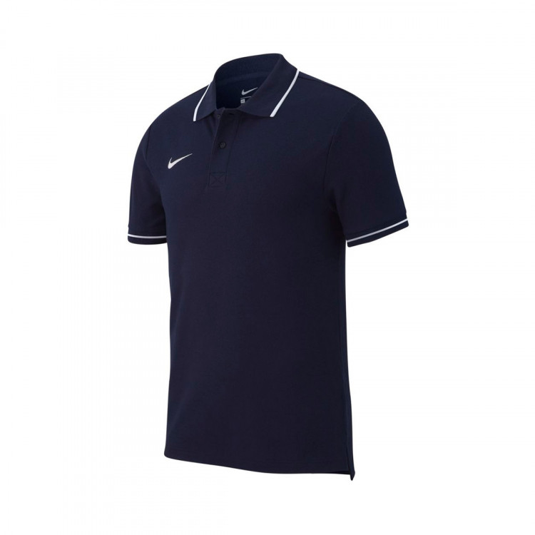 Nike Polo Team Club 19 - Navy/White 