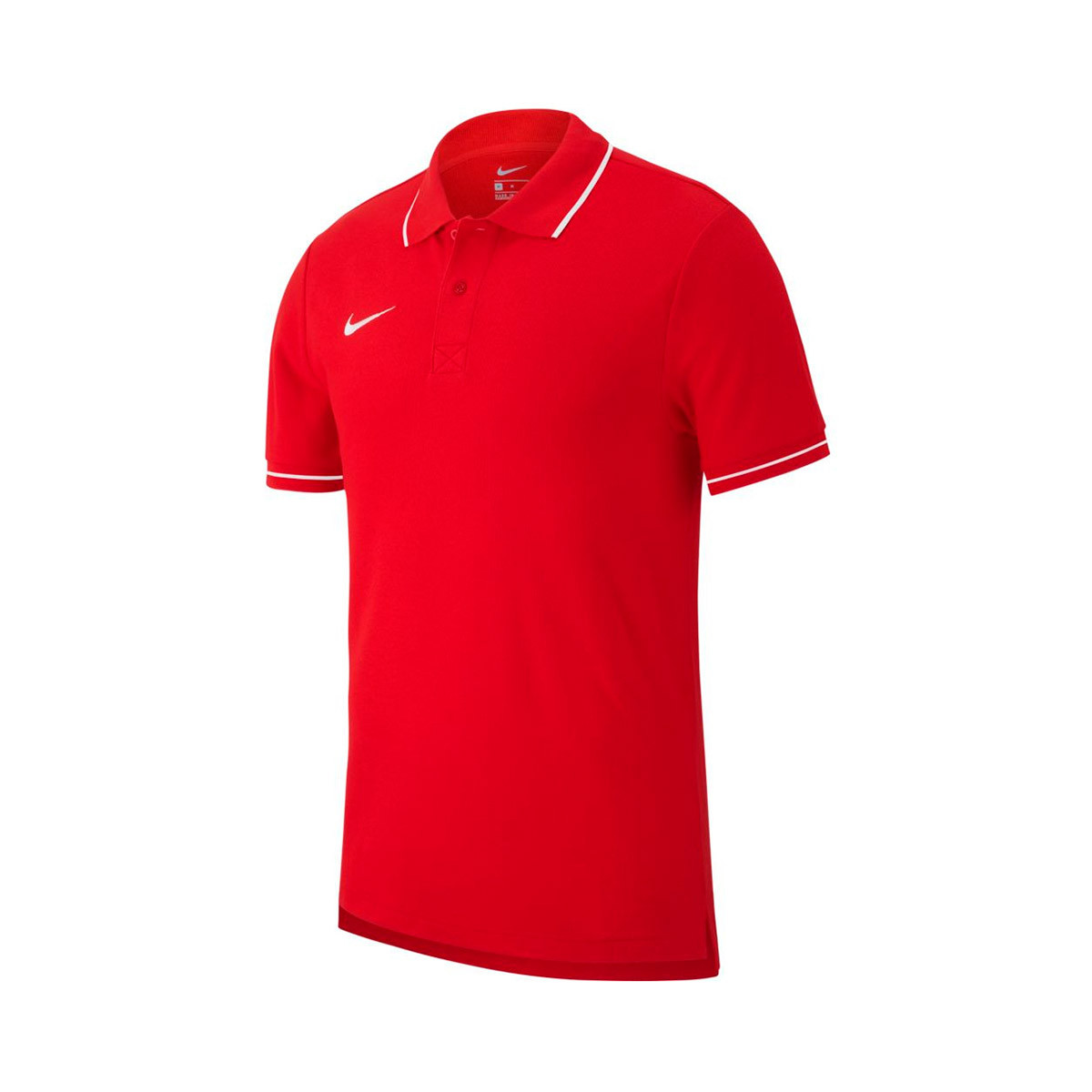 red nike polo shirt