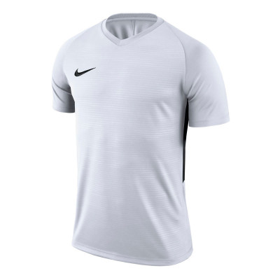 Camiseta Nike Tiempo Premier m/c White-Black -