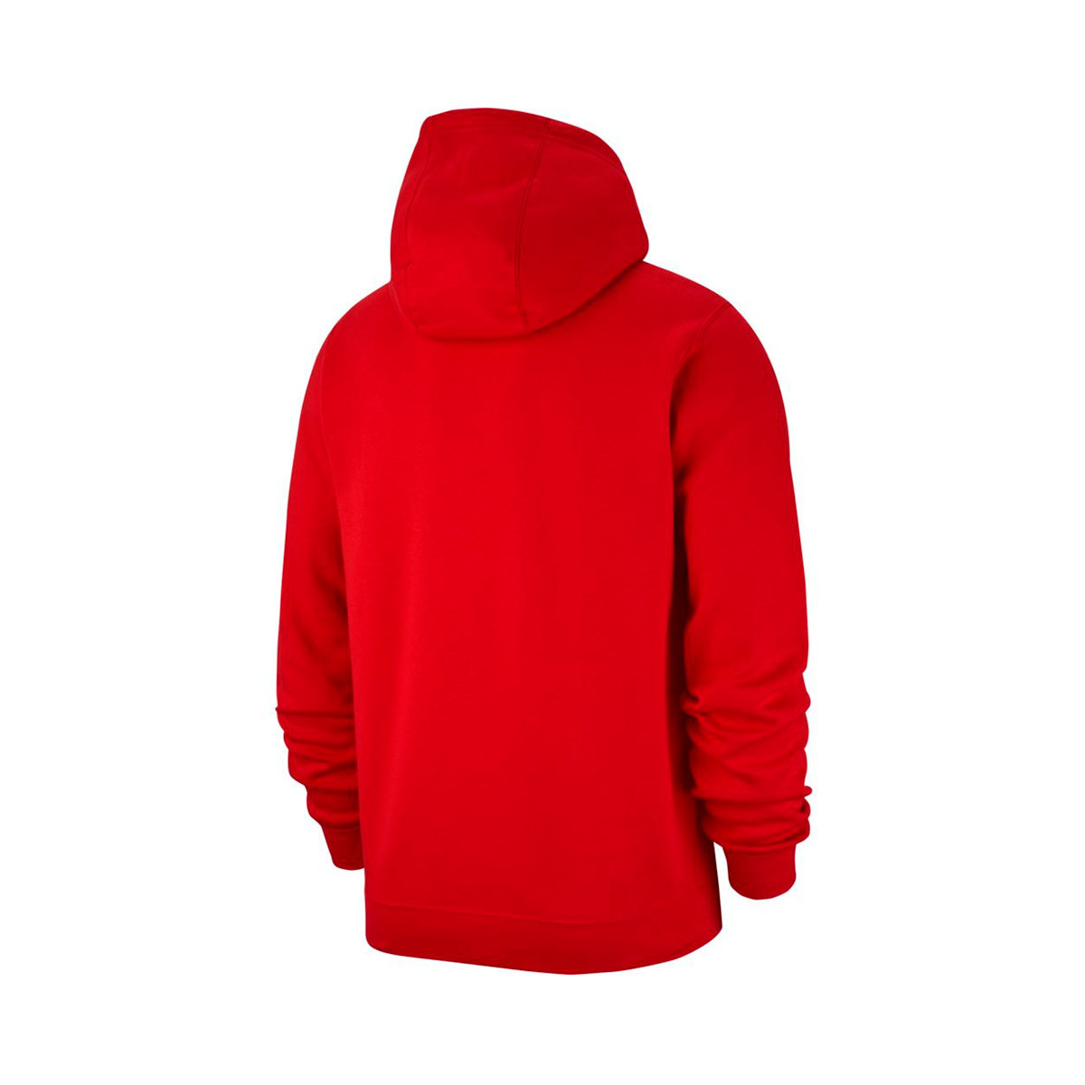 nike red and white hoodie