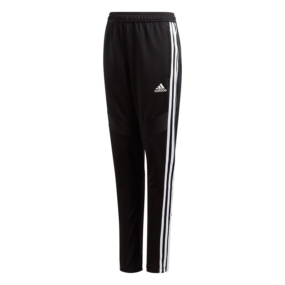 Pantalón largo adidas 19 Training Niño Black-White - Emotion