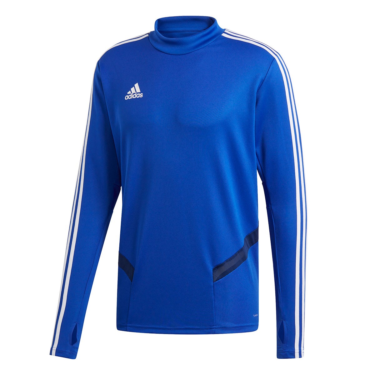 blue and white adidas sweatshirt