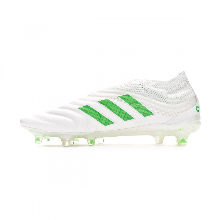 Bota de fútbol adidas Copa 19+ FG White-Solar lime - Tienda de fútbol  Fútbol Emotion