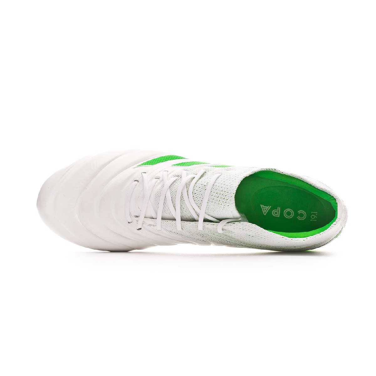 adidas copa 19.1 white and green