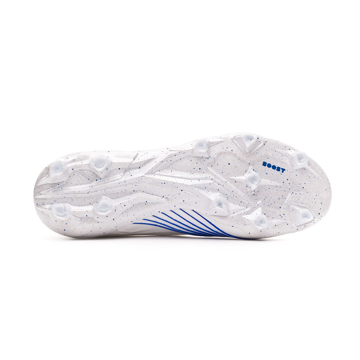 Scarpe adidas Predator 19+ FG White Bold blue Negozio di Scarpe adidas Predator 19+ FG Bambino White Bold blue