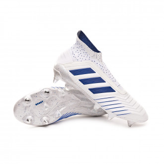 Football Boots  adidas Predator 19+ SG White-Bold blue