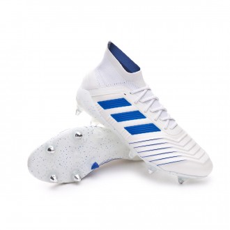 Football Boots  adidas Predator 19.1 SG White-Bold blue