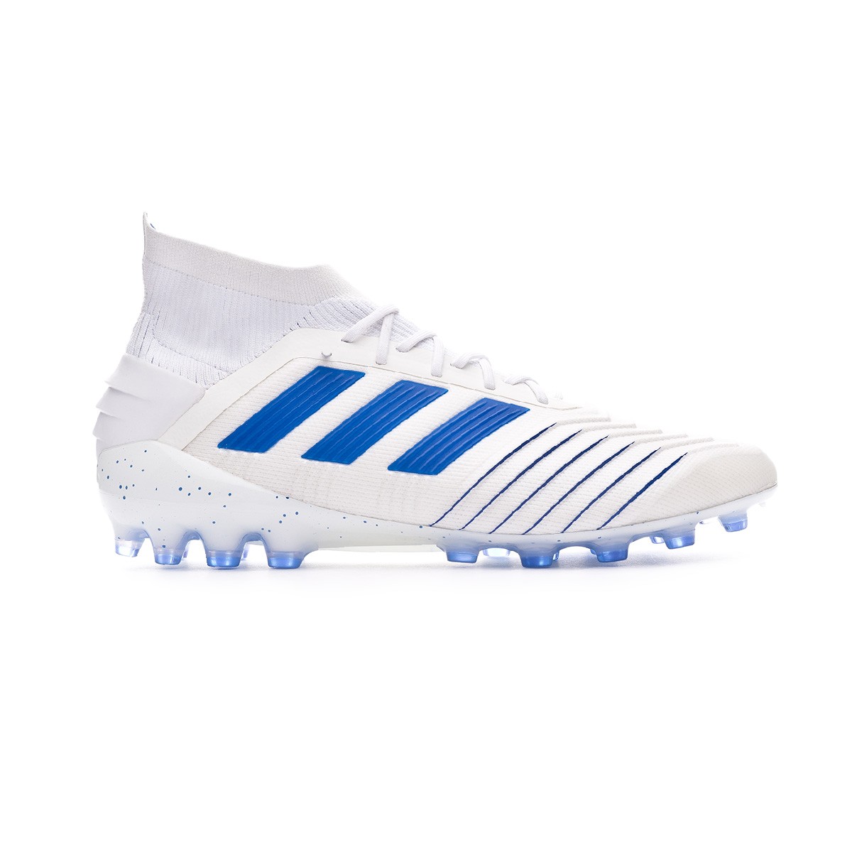 adidas football boots blue and white