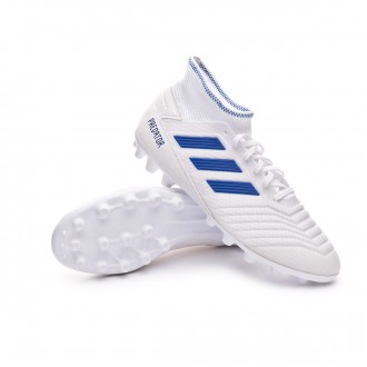 Chuteira  adidas Predator 19.3 AG White-Bold blue