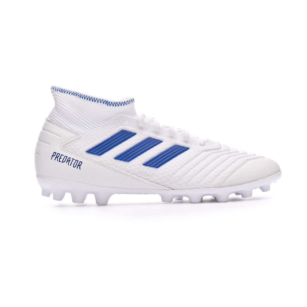 Football Boots adidas Predator 19.3 AG White-Bold blue - Football store  Fútbol Emotion