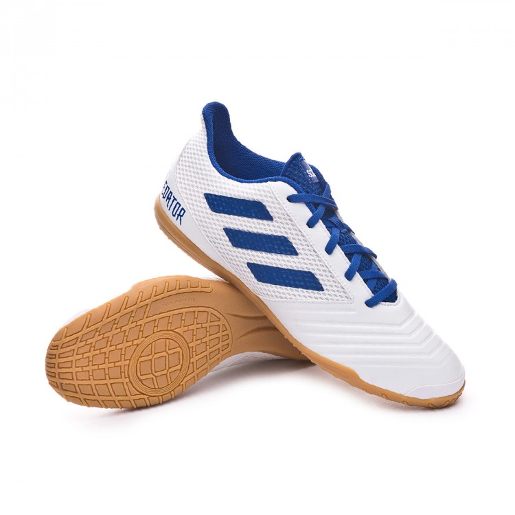 Tenis adidas Predator Tango 19.4 IN Sala White-Bold blue - Tienda de fútbol  Fútbol Emotion