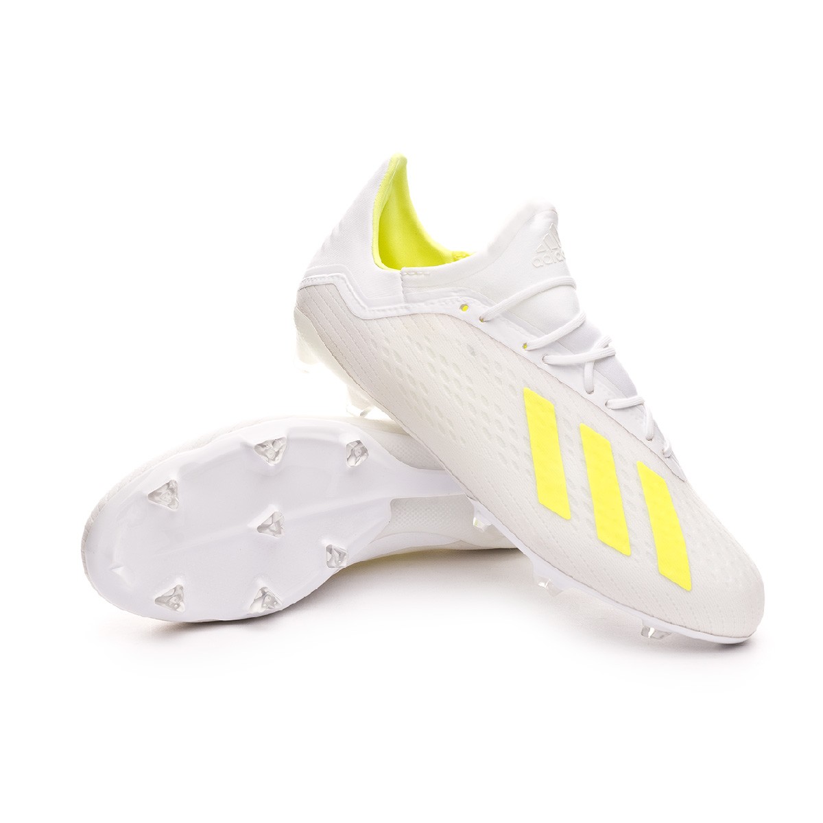 adidas x 18.2 fg white