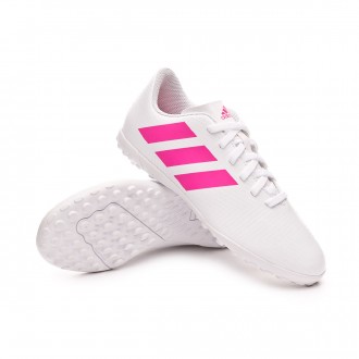 Sapatilhas  adidas Nemeziz 18.4 Turf  Crianças White-Shock pink